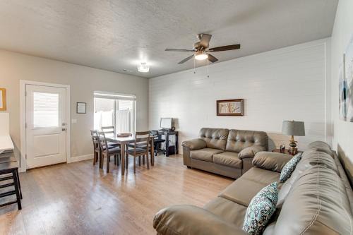 Cedar City House | 25 Mi to Cedar Breaks: Unit w/Furnished Patio!