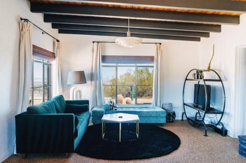 Yucca Valley Apartment | 5 Acres, Incredible Views, Spa Starship Luna