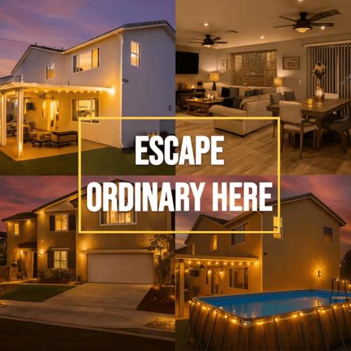 Winchester Villa | 6 BR Pool & Games Retreat - Summer Near Wineries