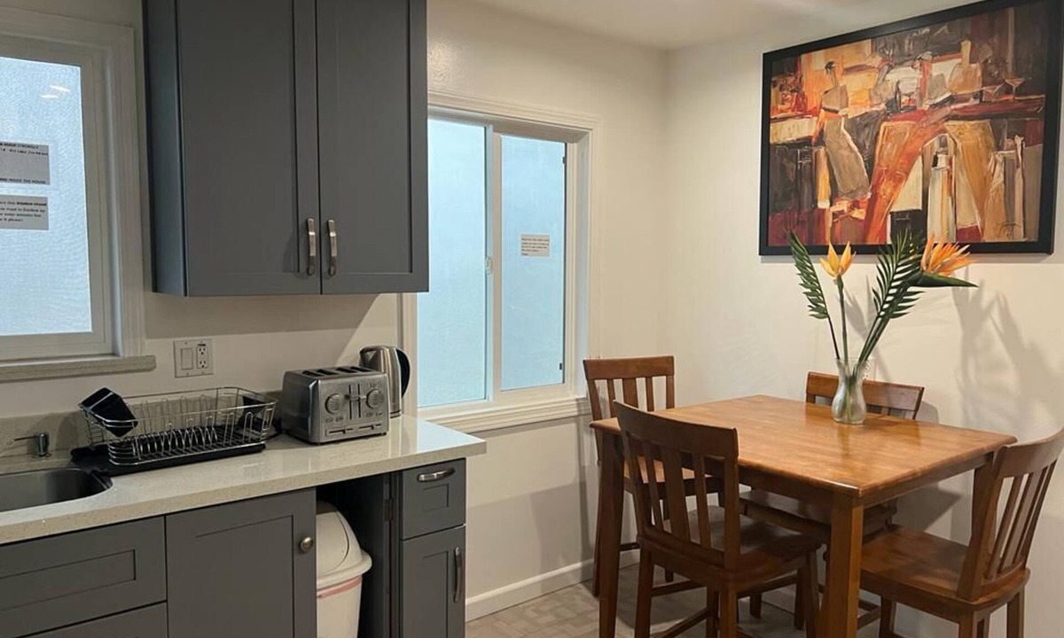 St. Francis Apartment | Affordable Private Rooms with Shared Bath Kitchen near SFO (SA)