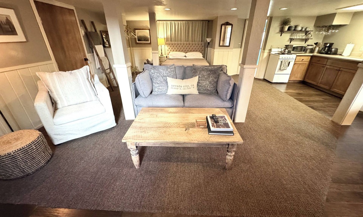 Nevada City Apartment | Broad Street Studio-LOCATION! walk to town