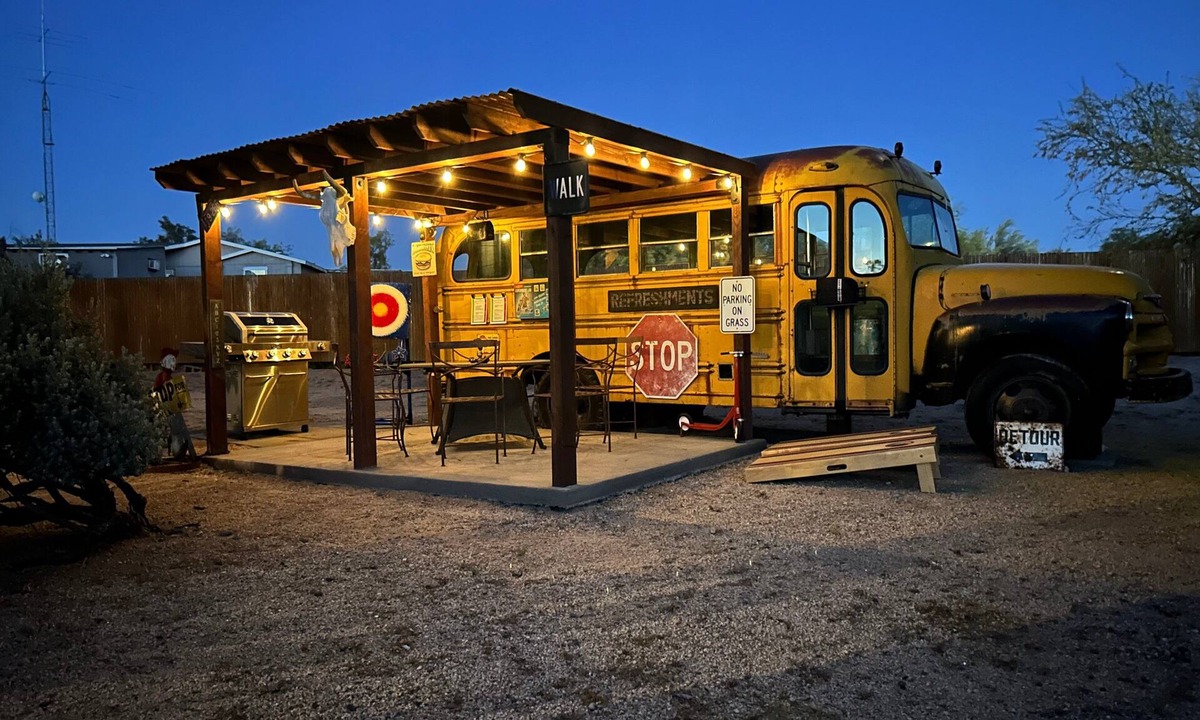 Desert View Village House | Bus Stop Saloon | Unique Western Stay | Limited Dates Open