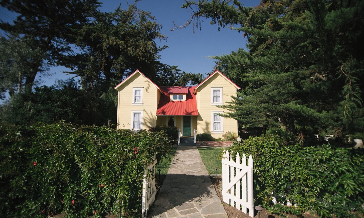 San Luis Obispo House | Century Old Farmhouse at the Flying Caballos Ranch