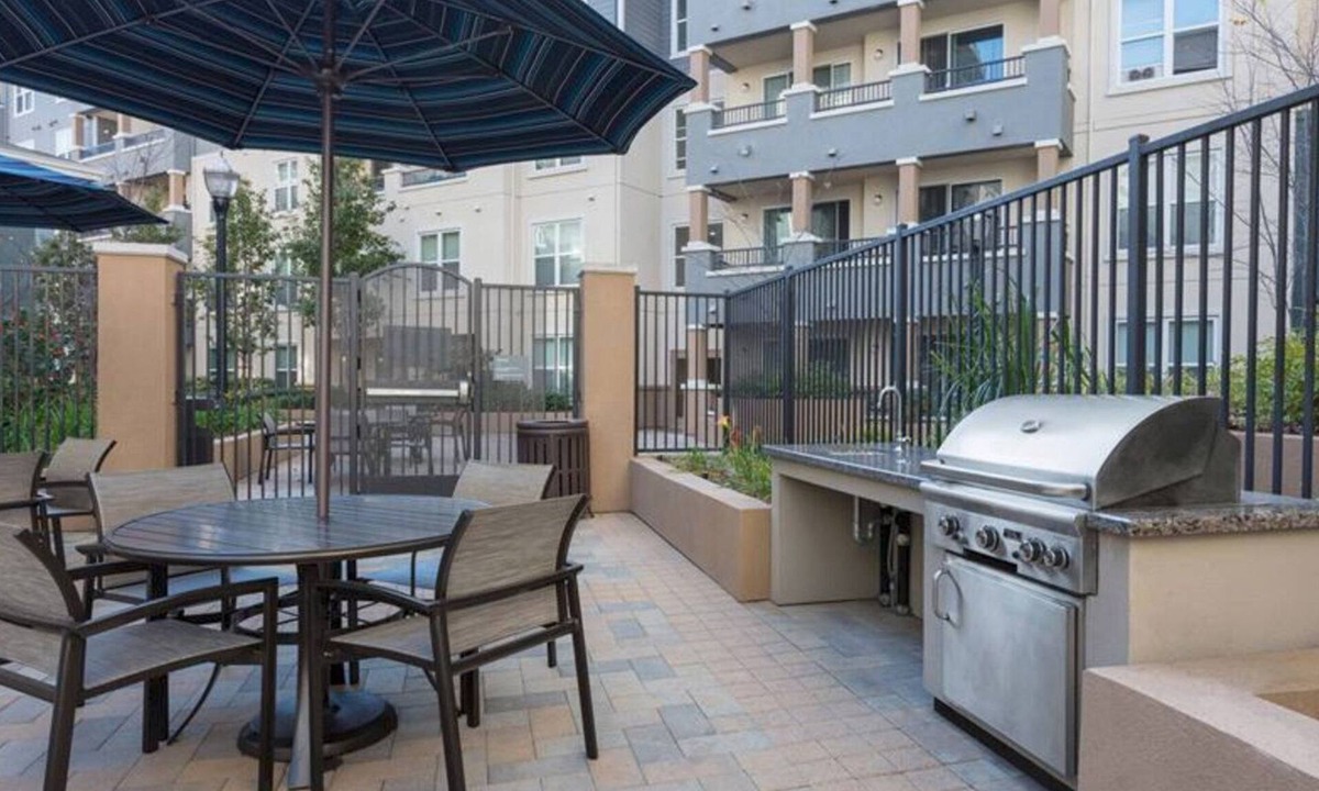 San Bruno Apartment | Chic San Bruno 1BR w/ Pool, Spa & Theater, nr BART, by Blueground