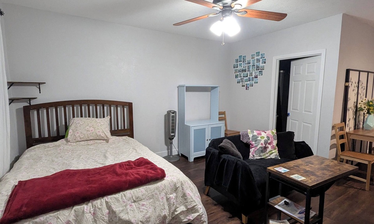 Yuba City Apartment | Cozy studio in Yuba City with AC, WiFi