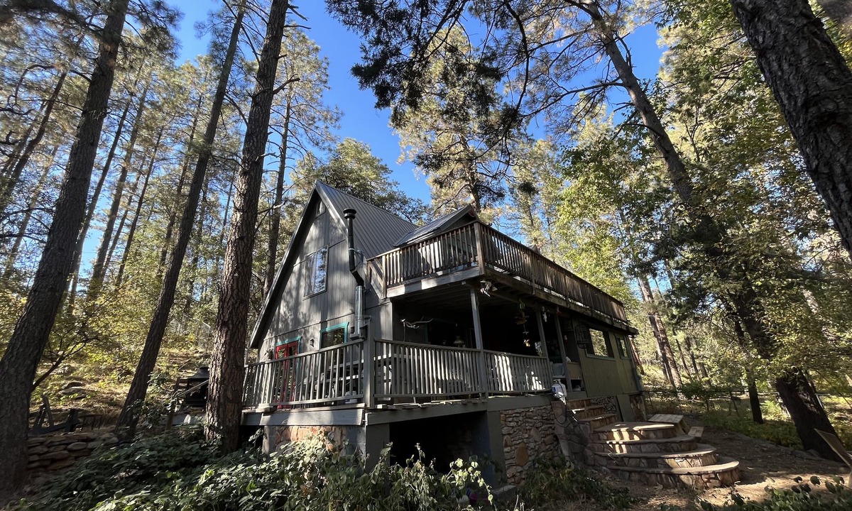 Payson Cabin | Creekside cabin on East Verde river 14 miles northeast of Payson