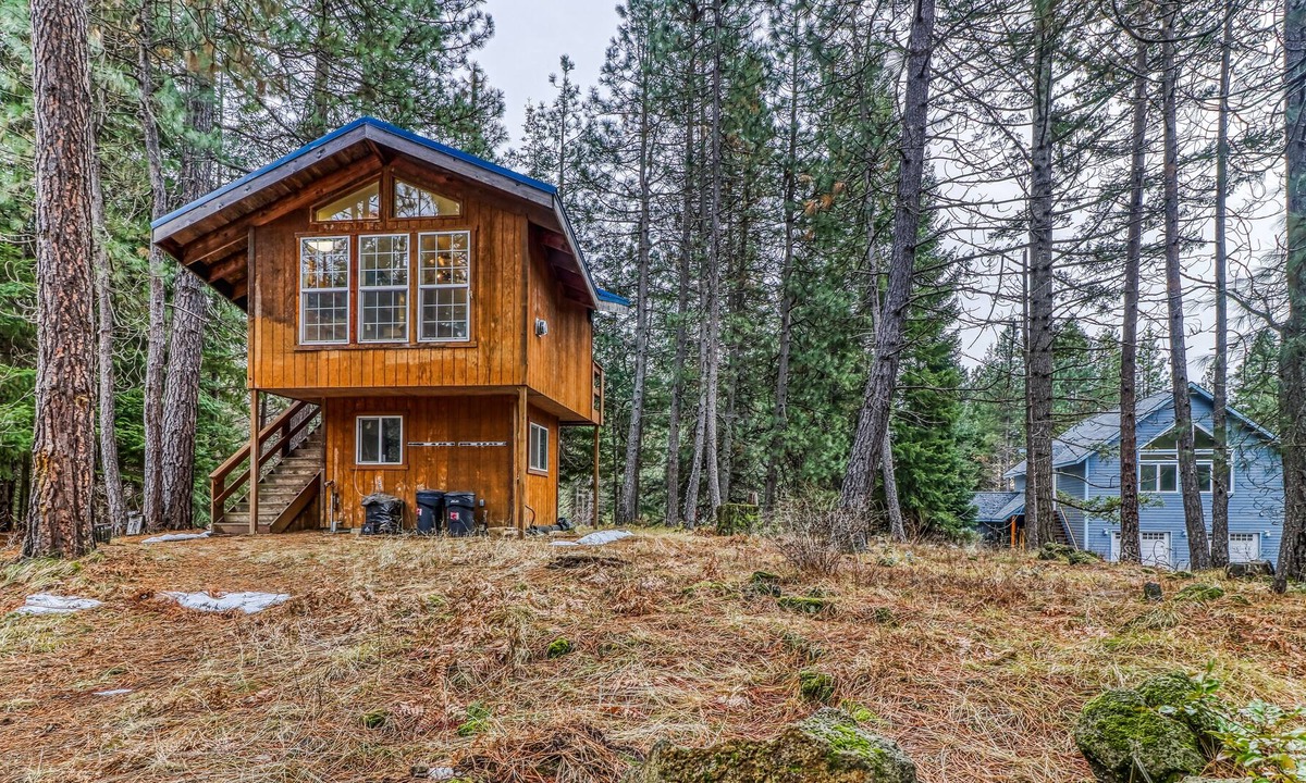 Trout Lake House | Dog-friendly cabin in the woods with kitchenette & stunning mountain views