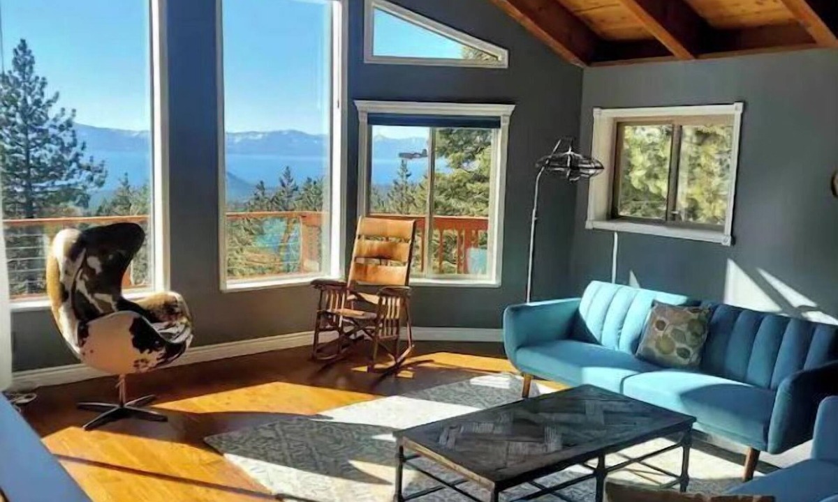 Tahoe Village House | Entire Cabin with Lake Tahoe View in Stateline, NV