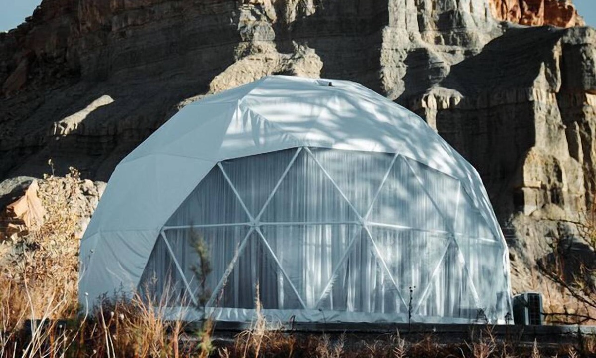 Torrey Cabin | Experience Luxury Underneath the Stars: Geodesic Dome Near Capitol Reef National Park, UT