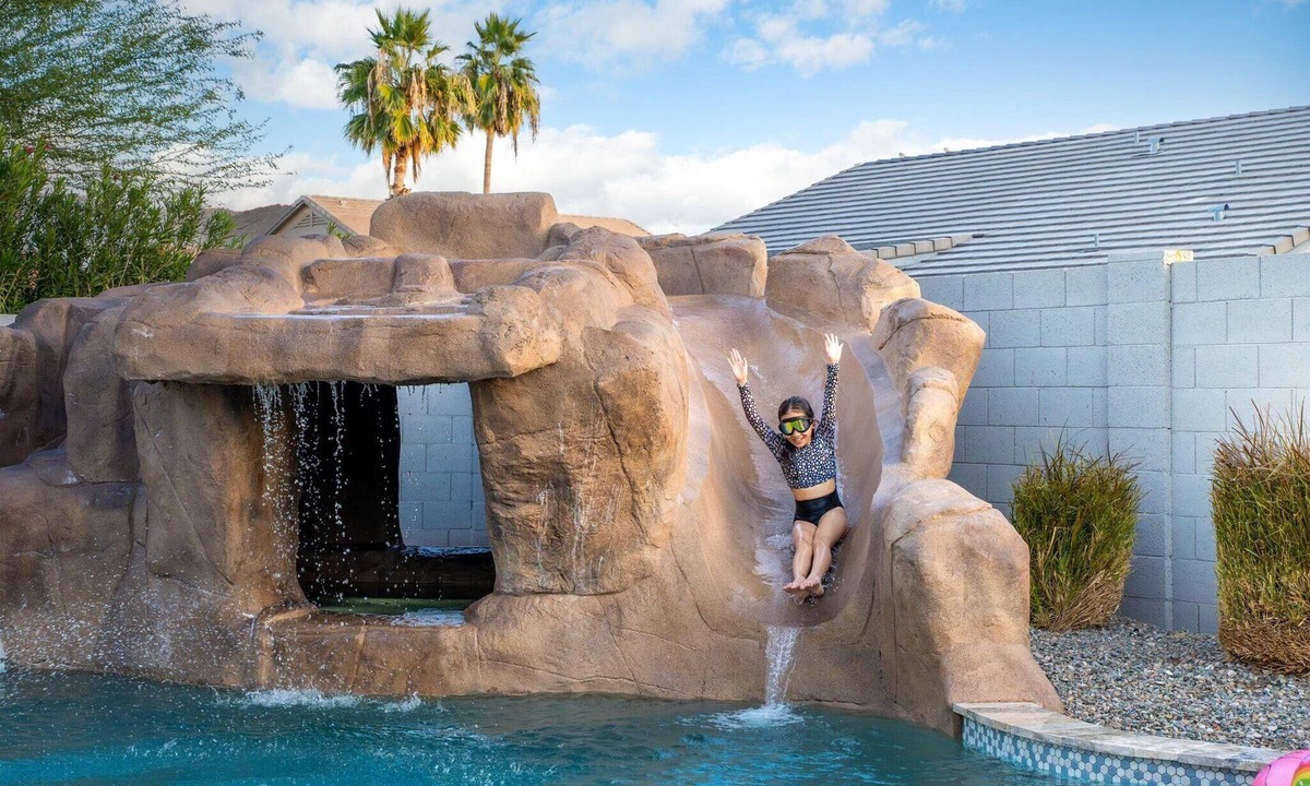 Chandler House | Family Fun Home with Water Slide and Secret Hot tub