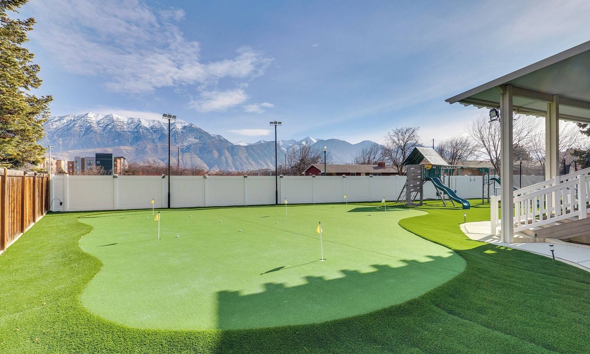 Orem South House | Game Room & Playground! Huge Family Home in Orem