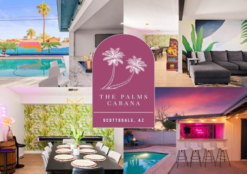 Papago Parkway House | Girls Getaway Haven Outdoor Bar w Pool & Hot Tub