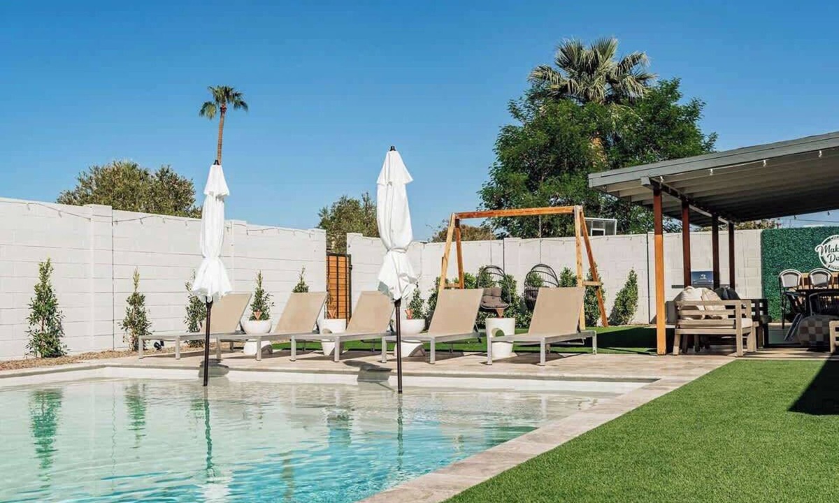 New Papago Parkway House | Heated Pool! Quiet Luxury, enjoy Casa Salute!