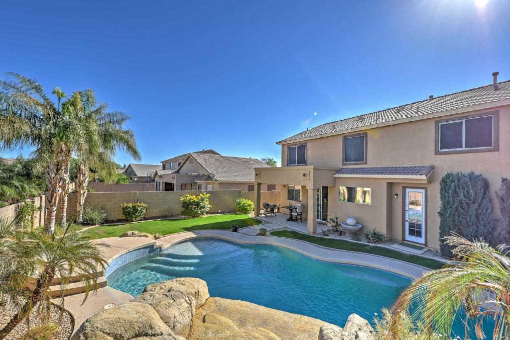 Roseview House | Inviting Surprise Home w/Private Pool: Near Golf!