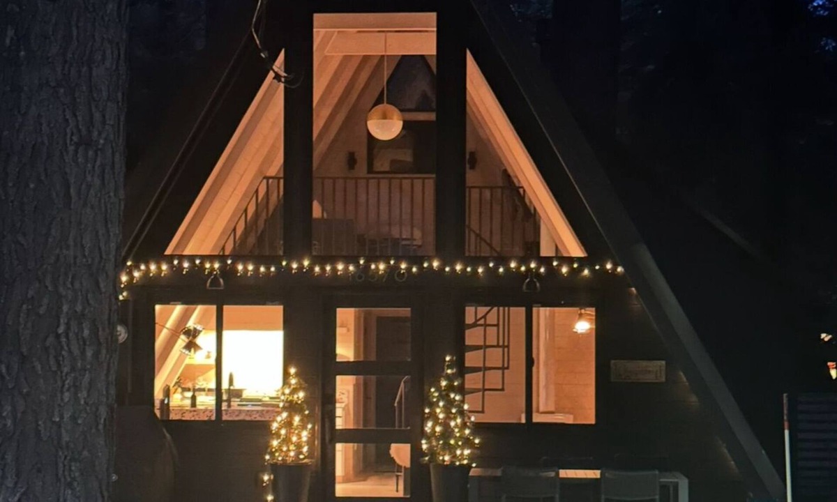 Donner Lake Woods House | Little Owl A-Frame Donner Lake