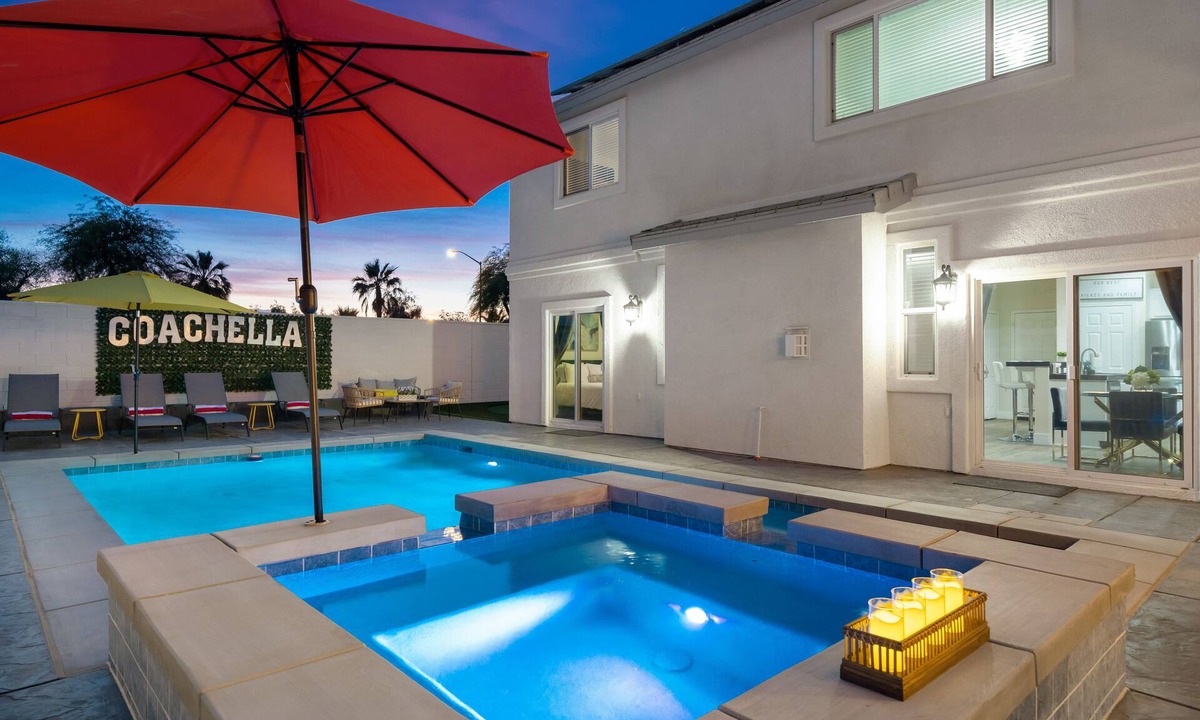 Coachella House | Luxurious desert home w/pool & jacuzzi!