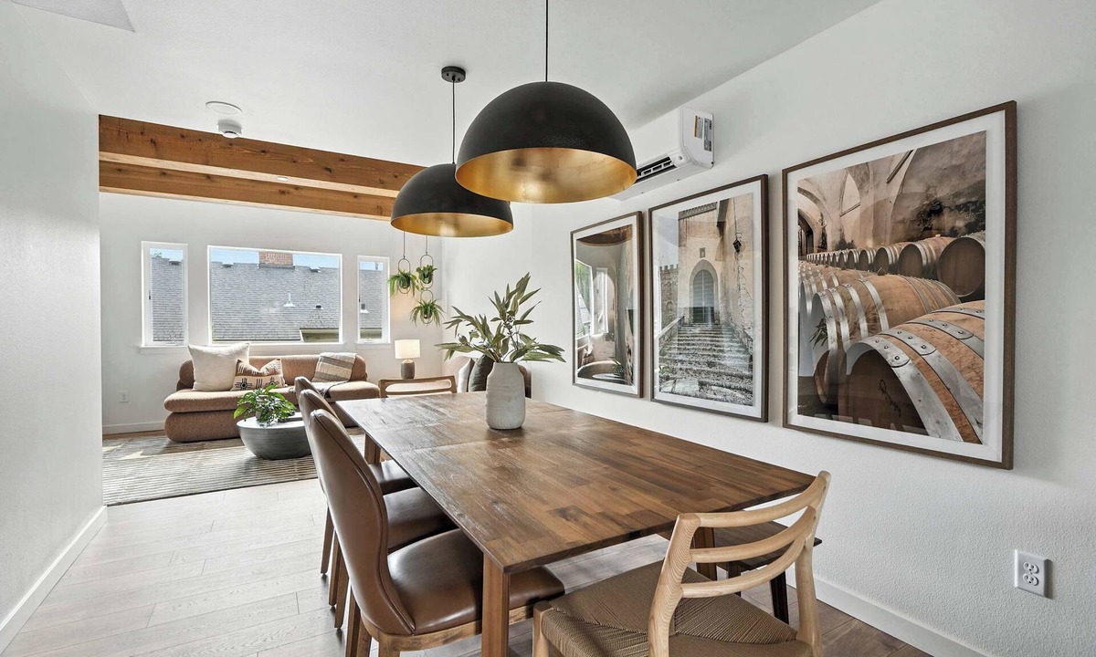 Kerns House | Luxury 2BR New Spanish Townhome Fast WiFi AC