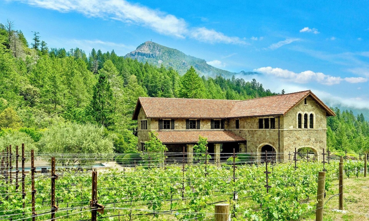 Sonoma County Villa | Luxury 38-Acre Calistoga Mansion - Pool, Vineyard, Views, Fire Pits & More