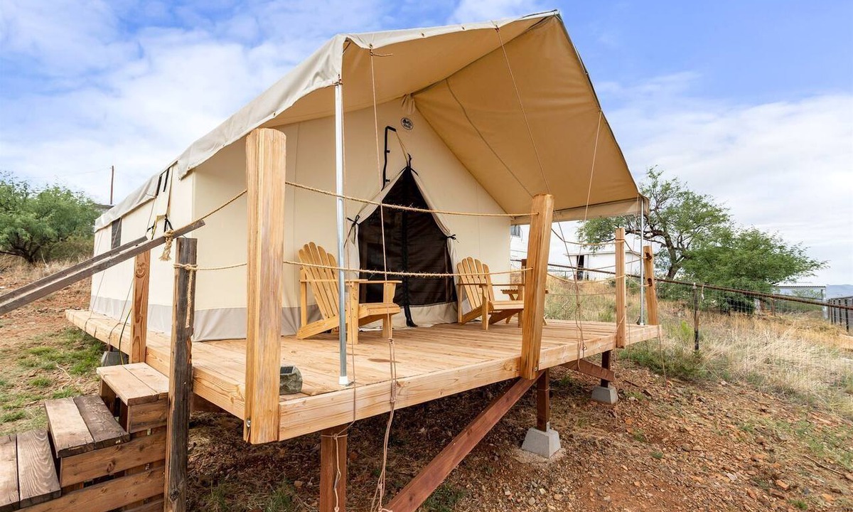 Tombstone House | Luxury Glamping Tent, Perfect for a Romantic Weekend in Tucson, Arizona