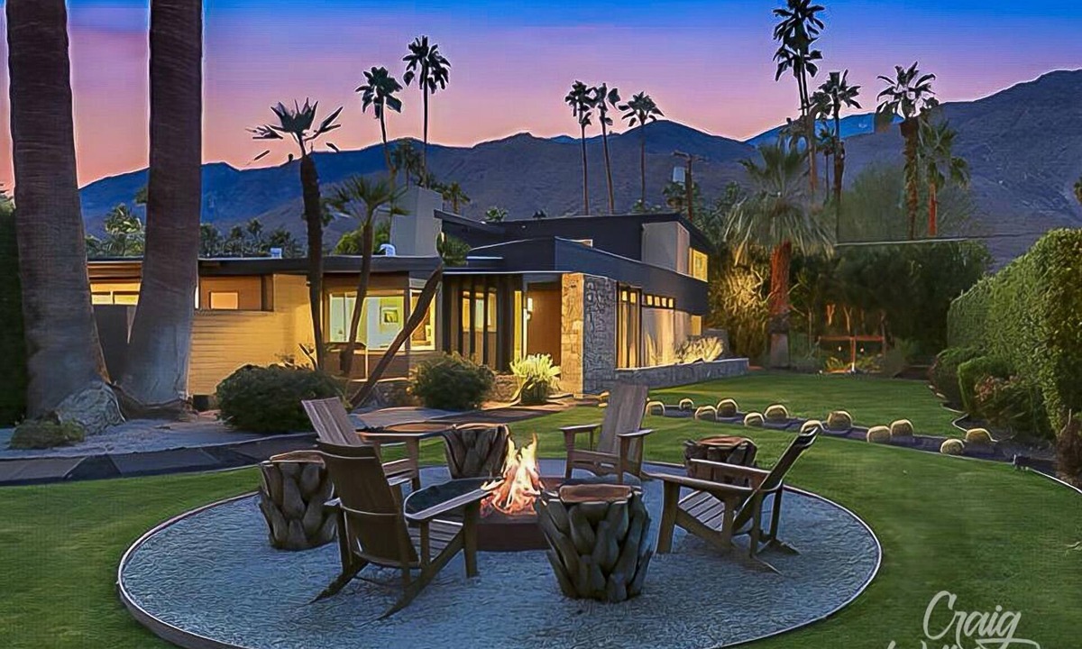 Tahquitz River Estates House | Luxury Palm Springs Oasis Pool Mtn Views