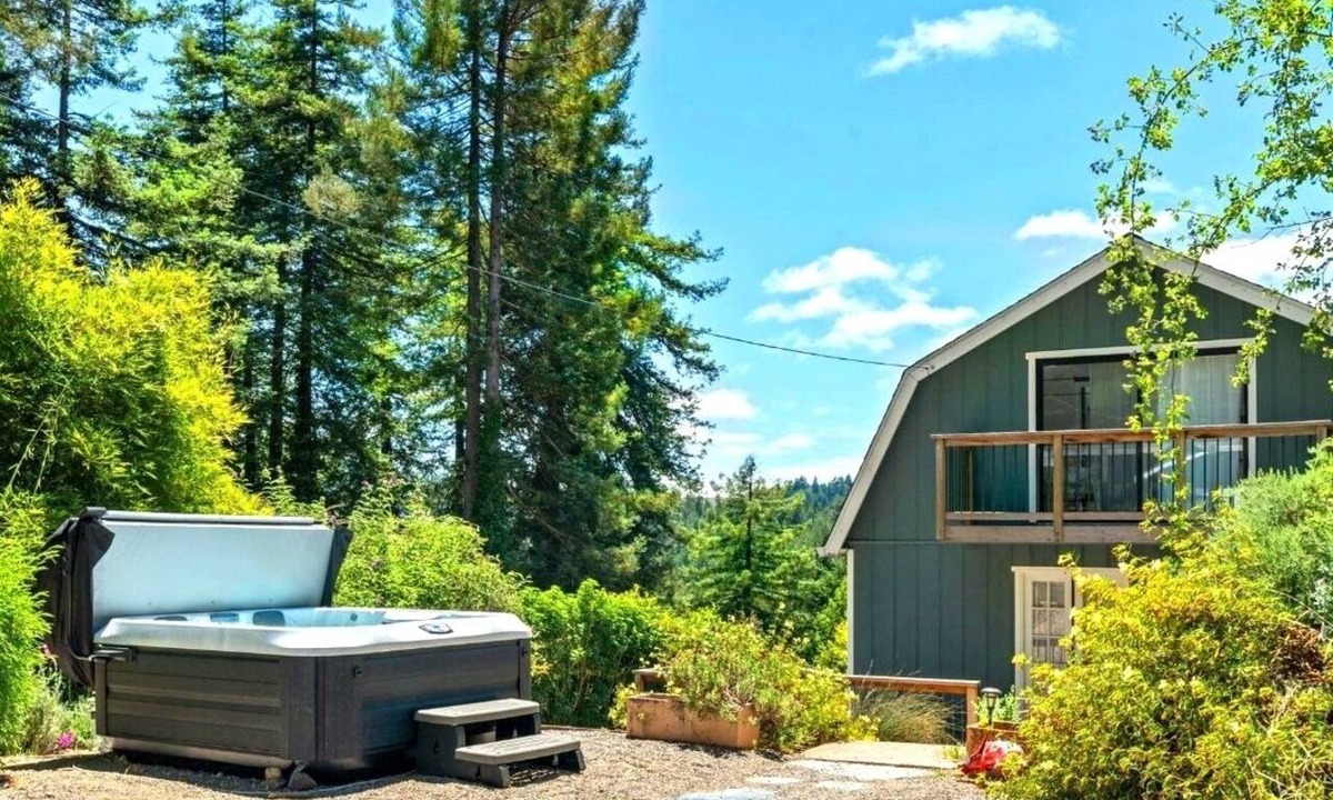 Cazadero House | Magical Woods! River Hideaway! Pups OK! Hot Tub~Magic Mountain