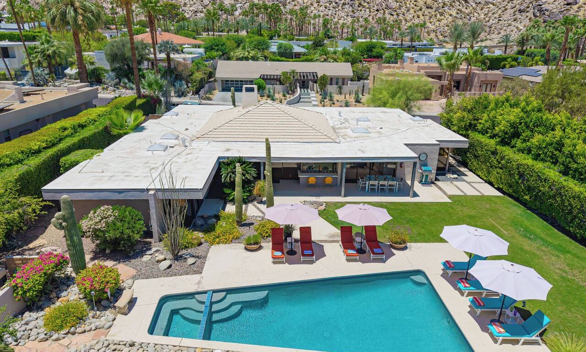 Historic Tennis Club House | Martini Modern - Bold Design, Poolside Fun, Spa, Fire Pit & Views