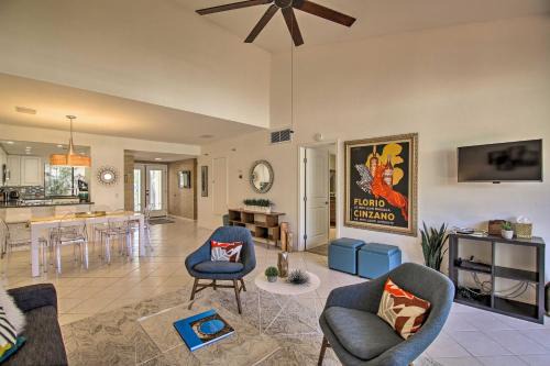 Sunrise Villas House | Modern Palm Springs Gem - Pool Access and Mtn Views