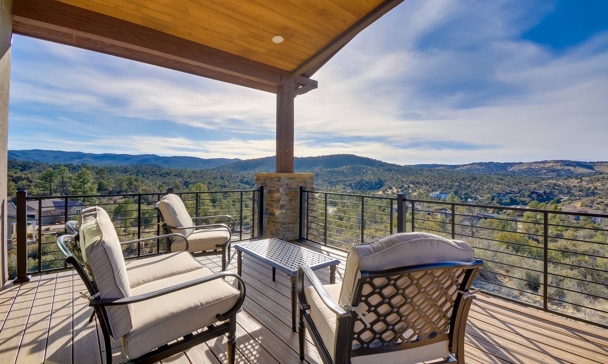 Lynx Mountain View Estates House | Mtn-View Gem w/Game Room & Fire Pit in Prescott!