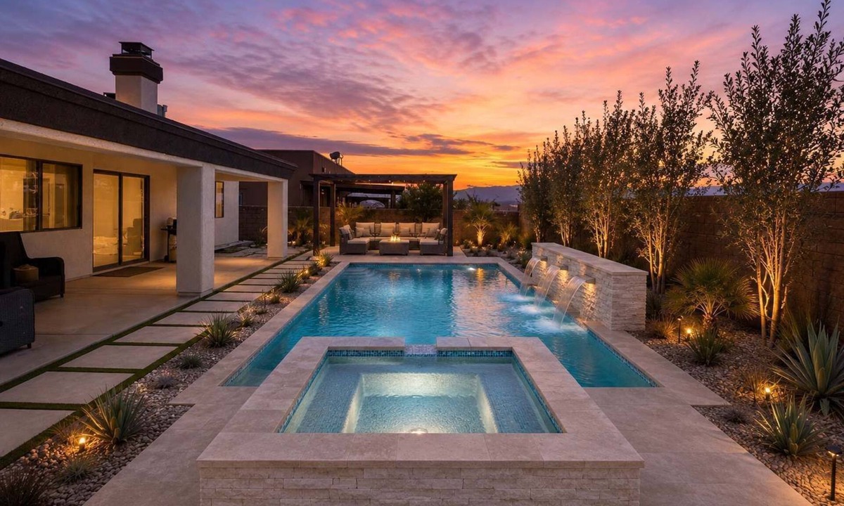 Lake Havasu City Villa | NEW POOL & 25x40 Boat Pad - Lakeview Villa