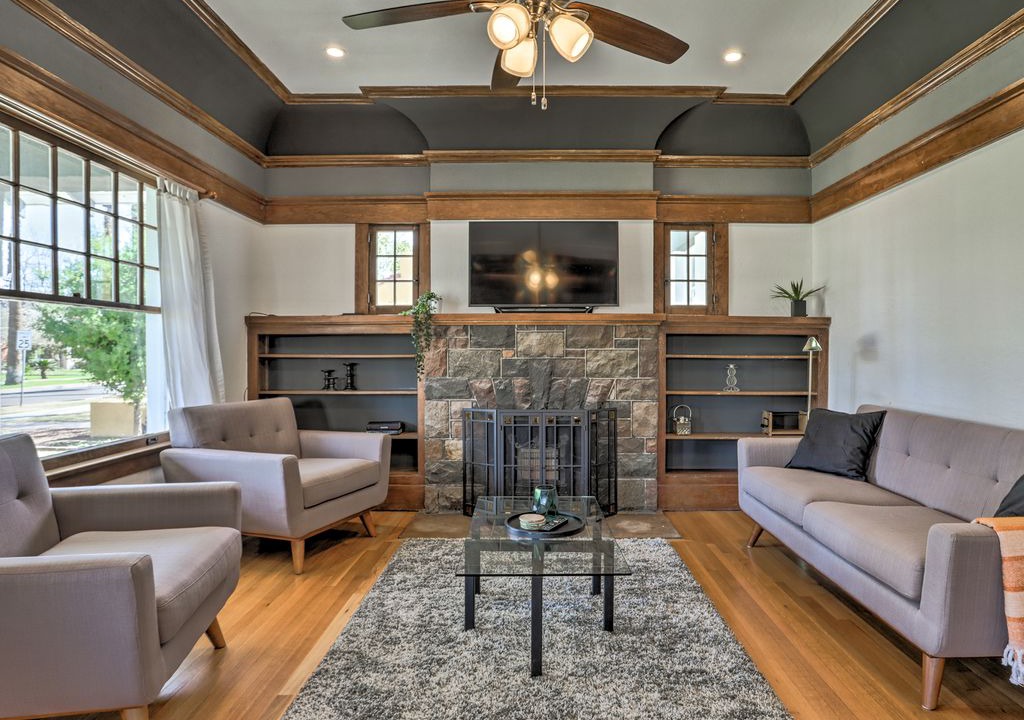 Roosevelt House | NEW! Remodeled Phoenix Home - Walk to Downtown!
