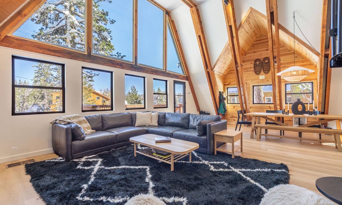Serene Lakes Cabin | Newly Renovated Tahoe A-Frame in Serene Lakes Neighborhood