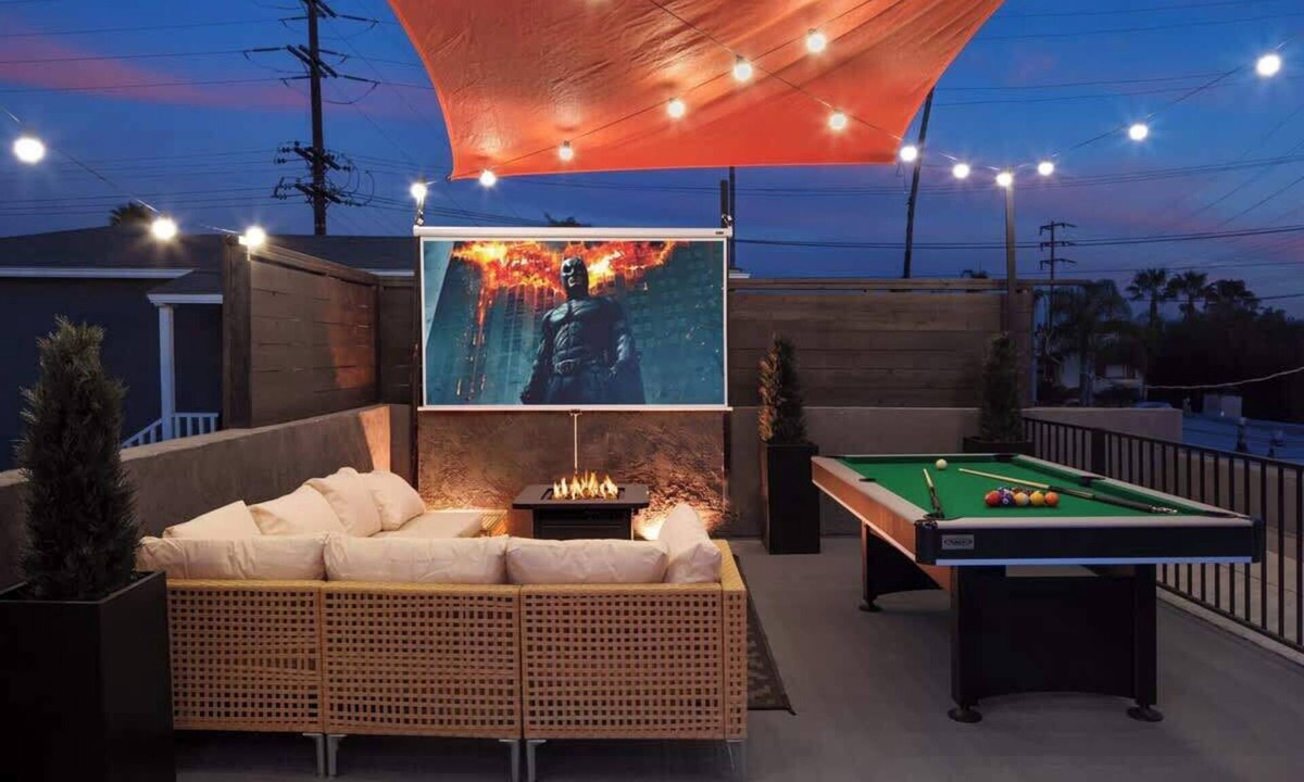 Normal Heights Apartment | North Park 5 Beds Rooftop Cinema & Activities
