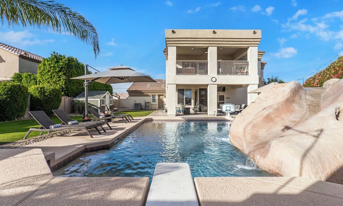 Glendale House | Northstar Zen Resort: Rock Waterslide Pool, Spa, MultiBall Arena & Game Room