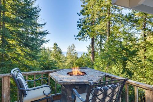 Gualala House | Ocean & Redwoods Views! Coastal NorCal Sanctuary