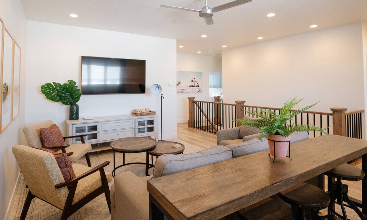 Washington Fields House | Palm Springs Heaven With Fire Pit and Game Table | Modern Desert Gem Townhome with Pool