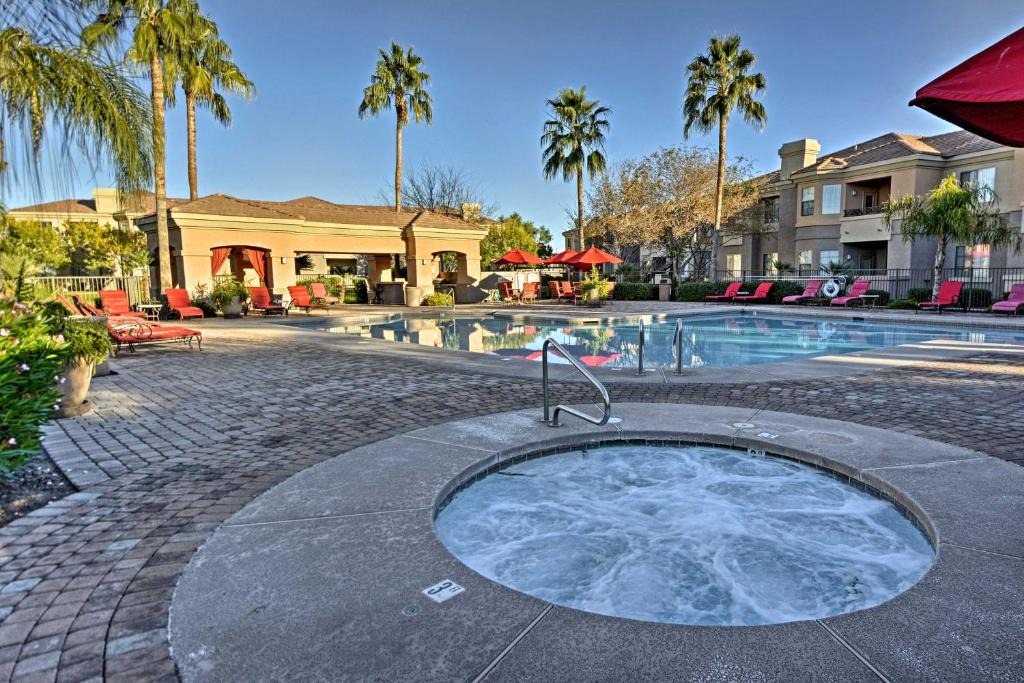 Gilbert House | Patio & Resort Perks: Gated Gilbert Condo