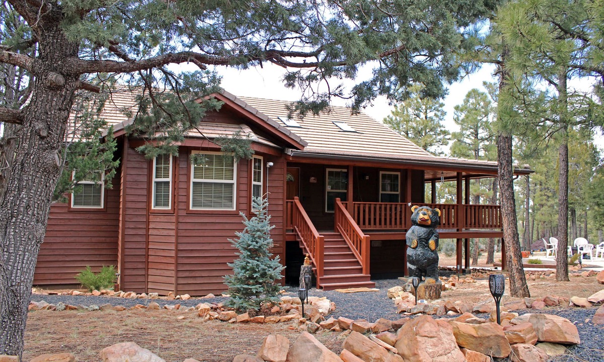 Heber Cabin | Peaceful Black Bear Cabin Nestled on 1/2 Acre Retreat
