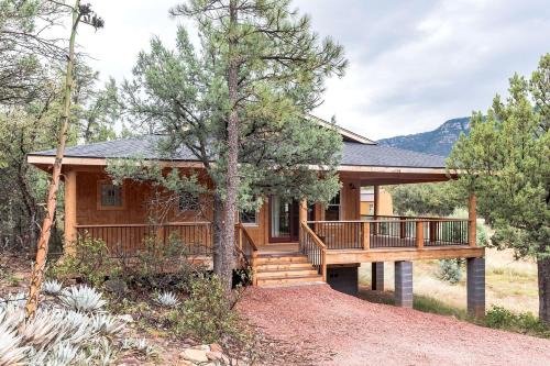 Pine House | Peaceful Pine Peak Cabin | Forest & Mountain Views