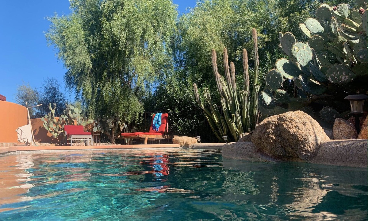 Rio Verde Foothills House | Private Desert Oasis with heated pool; spa; covered deck; spectacular views.