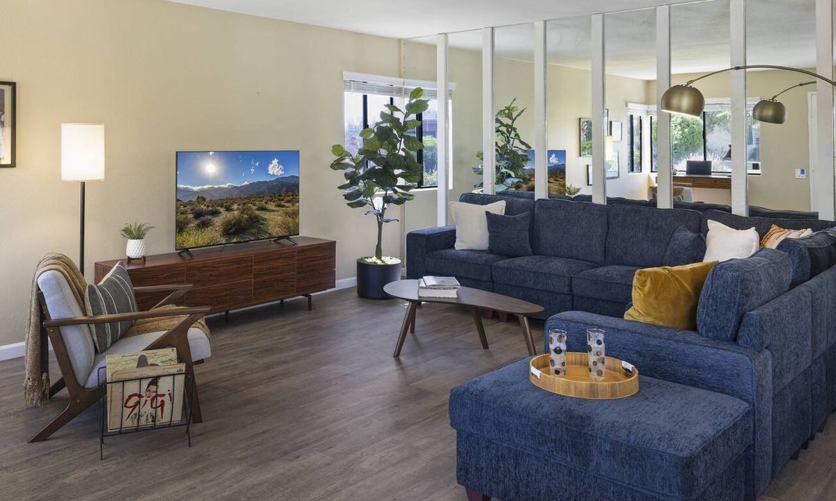 Sunrise Vista Chino Condo | Private Patio Living in Palm Springs with Fire Feature and Modern Interior Comfort