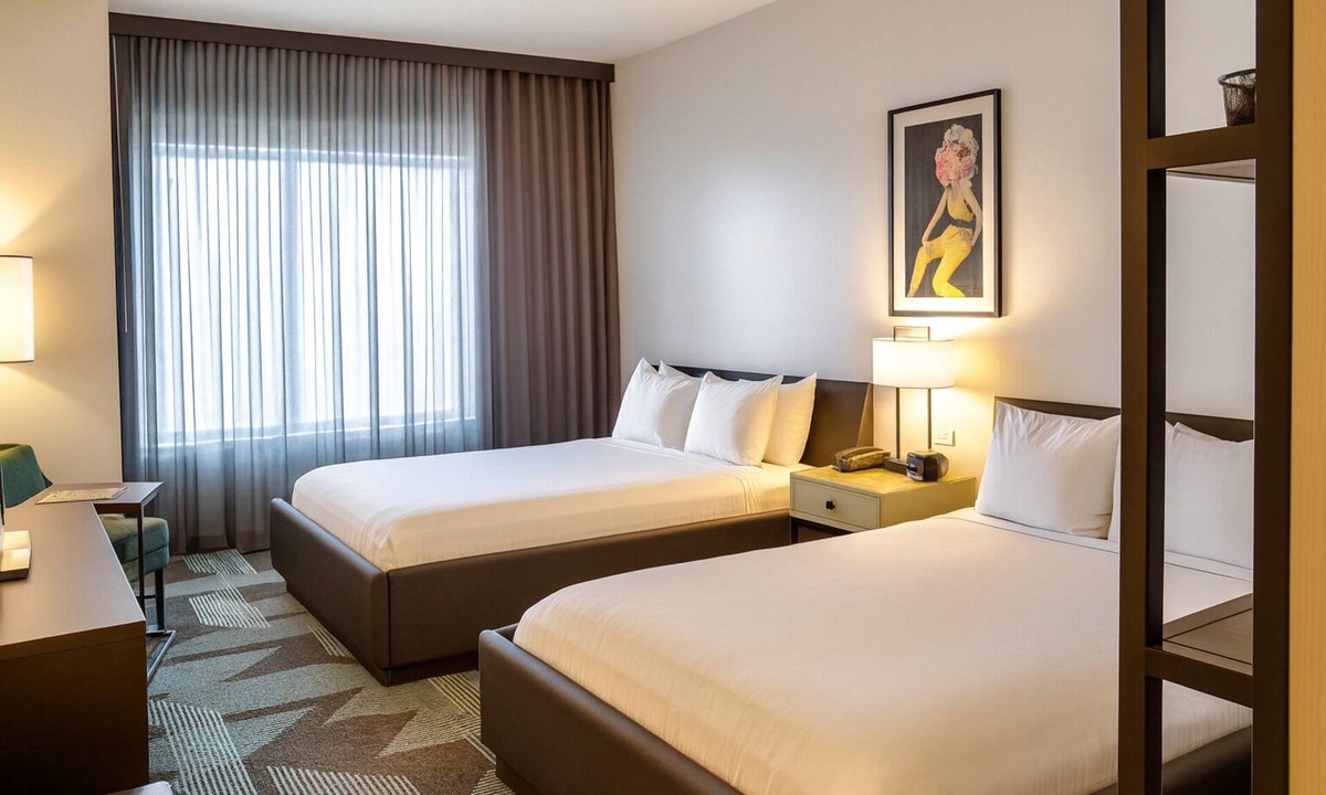 Downtown Las Vegas Hotel | Proximity At its Best! Two Spacious 1BR Suites with Living Room and City View!