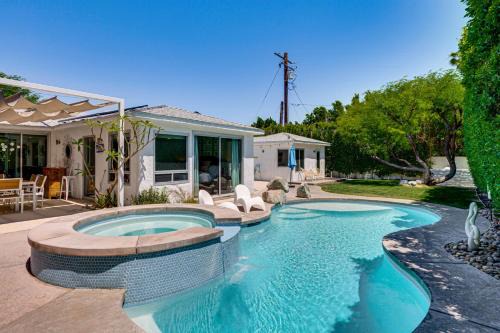 Racquet Club West House | Putting Green & Outdoor Lounge! Palm Springs Home