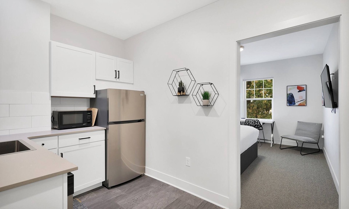 Mount Shasta Hotel | Queen Bed + Kitchen + Washer/Dryer, Mt Shasta #206