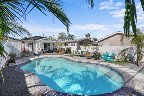 Normal Heights House | Renovated 3BR House with Heated Pool and Backyard Oasis
