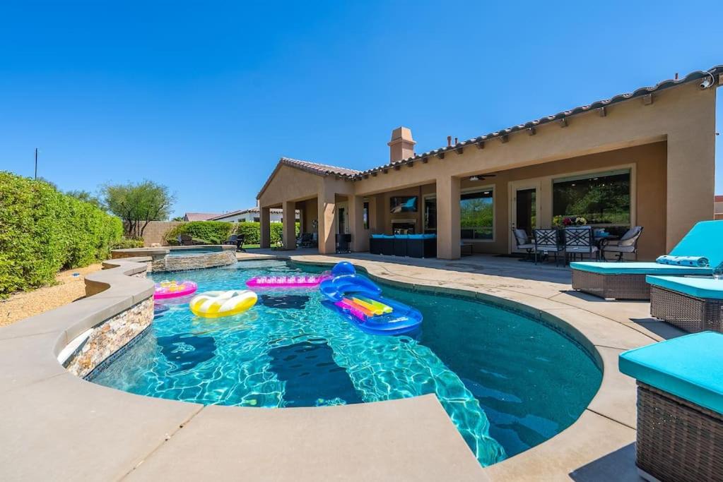 Rancho Santana Villa | Resort Style Tuscan Living w Spa Pool & Firepit