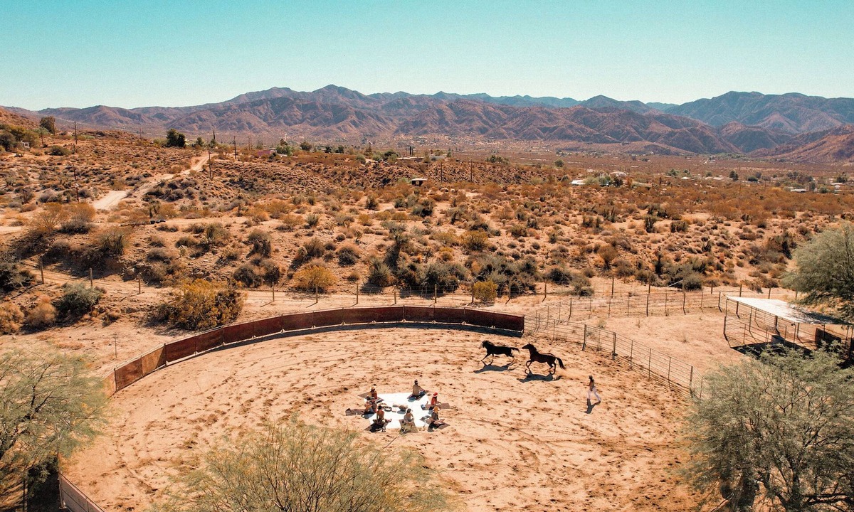 Morongo Valley House | Secluded 10 Acre Desert Ranch with Hot Tub, Plunge Pool, EV Charger & BBQ