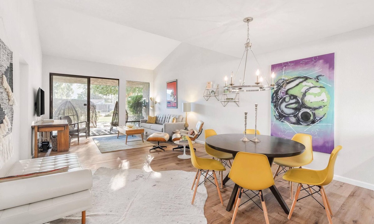 Sunrise Vista Chino Condo | Serenity in the Sands: A Modern Desert Retreat