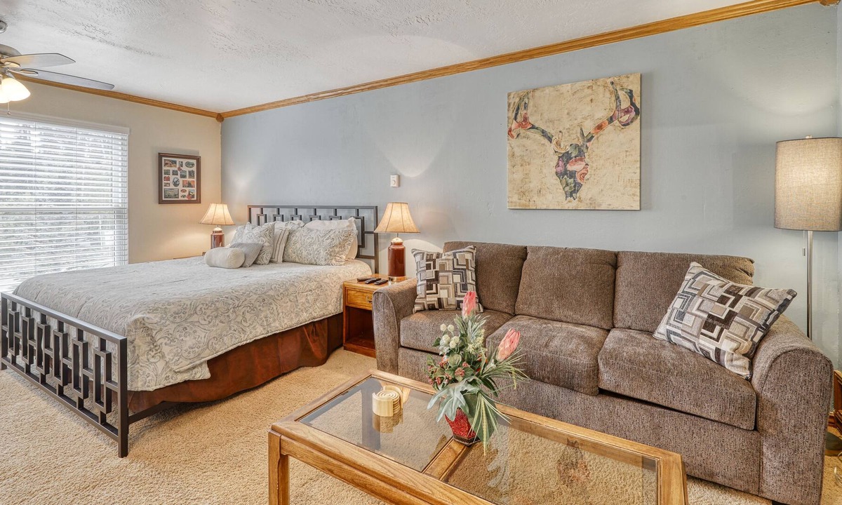 Brian Head Apartment | Ski-In/Ski-Out Studio w/ Free WiFi, Shared Indoor Pool, Sauna, & Fitness Room