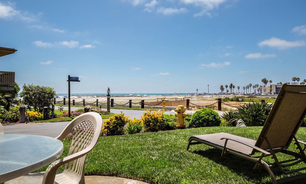 Townsite Condo | Sounds of the Ocean Harbor Views Walk to Shop and Dine.