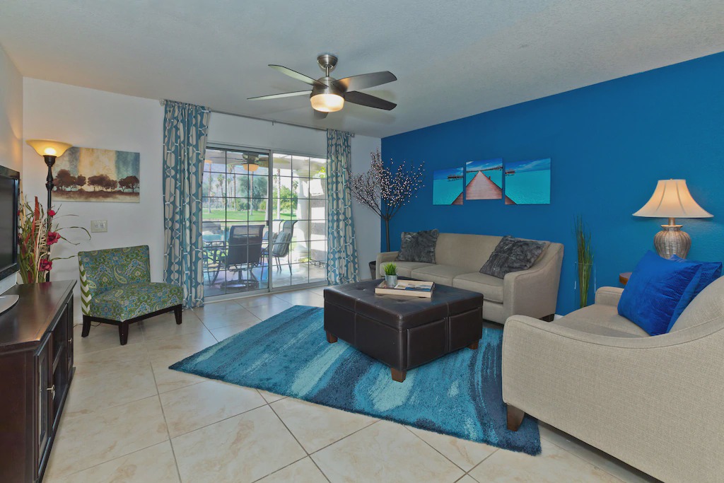 Palm Springs Condo | Spacious Condo In Exclusive Mesquite Country Club